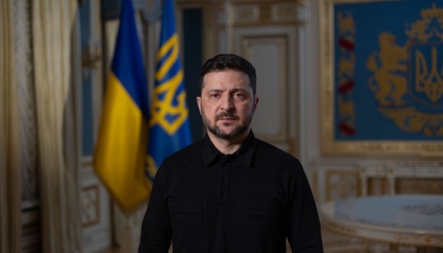 Президент України Володимир Зеленський під час робочого візиту до Парижа 13 липня 2026 року