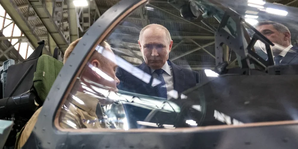 Володимир Путін (фото Sputnik/Vyacheslav Prokofyev/Pool via REUTERS)