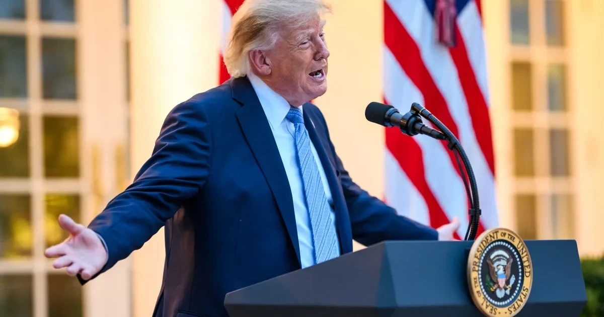 Президент США Дональд Трамп